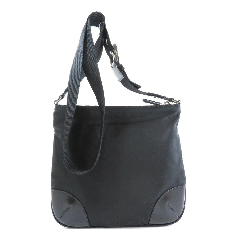 Prada bag Crossbody Plate Tessuto shoulder Black